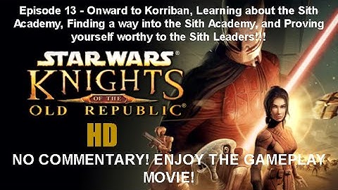 STAR WARS KNIGHTS OF THE OLD REPUBLIC [FULL MOVIE] PART 13 [NO COMMENTARY] LIGHT SIDE NINTENDOSWITCH