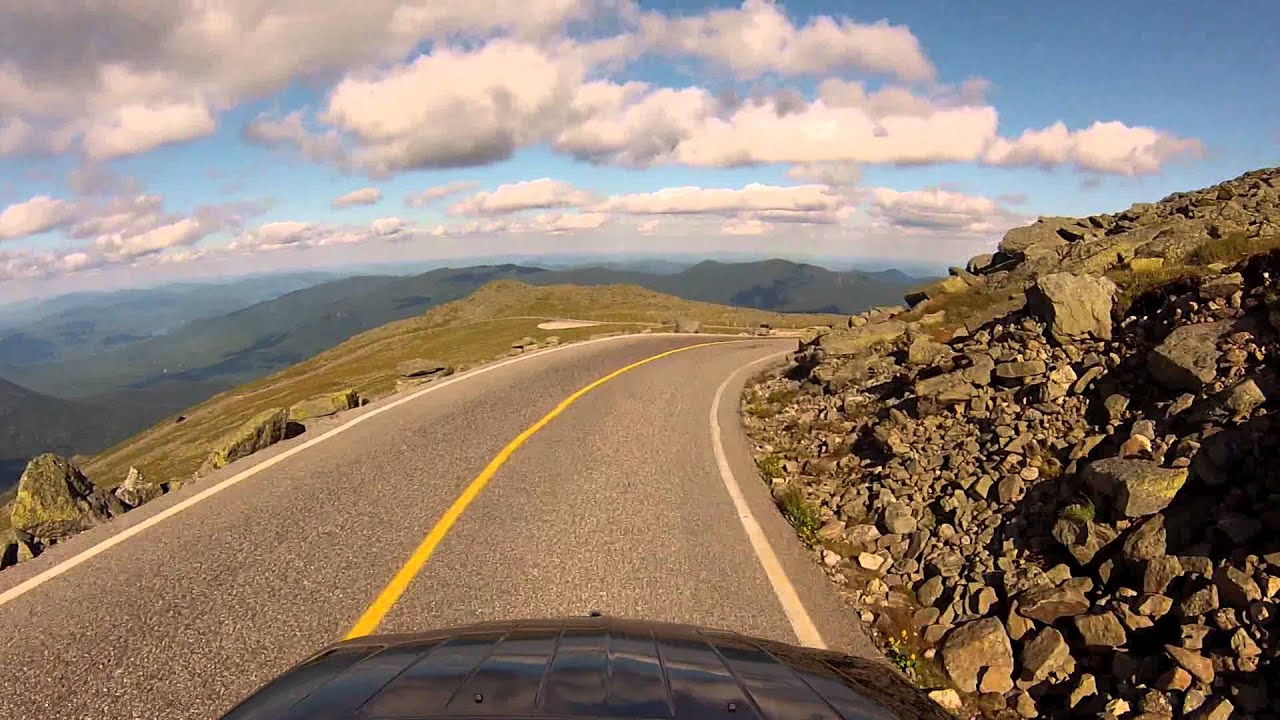Drive down Mt Washington Auto Road 1 of 3 YouTube