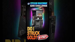 $200 Steam Machine Build | What I got for $150 So Far!  #gaming #steam #steammachine