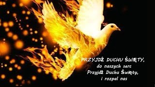 Video thumbnail of "MEDJUGORIE -Adoracja- VIENI, SPIRITO SANTO - Przyjdź Duchu Święty -Dođi Duše svetosti (polski tekst)"