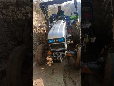 two wheel drive 650 amazing. performance this totally love 💗 #danger #tractors #eicher