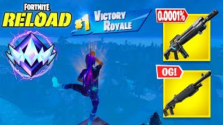 Fortnite Reload | Overclocked Pulse Rifle | High Kill Solo Ranked Gameplay