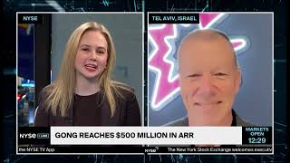 How Gong Surpassed $500M ARR | Amit Bendov on NYSE Live