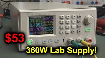 EEVblog #1265 - $53 360W Lab Bench PSU!