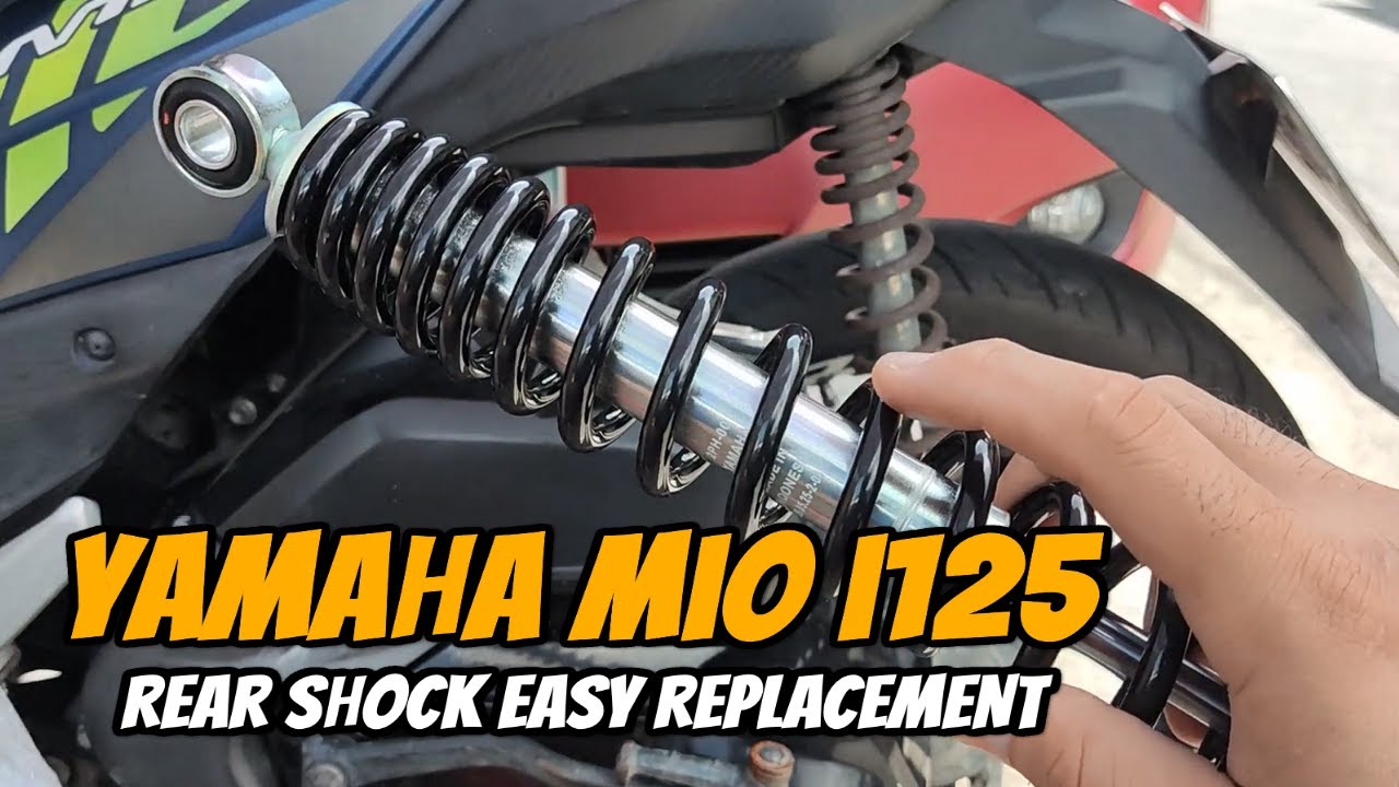 Mio Rear Shock Size Paano magpalit ng Yamaha Mio i125 REAR SHOCK ABSORBER | Mio i125 Rear ...