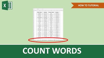 How To Count Words In Excel | Beginner Tutorial