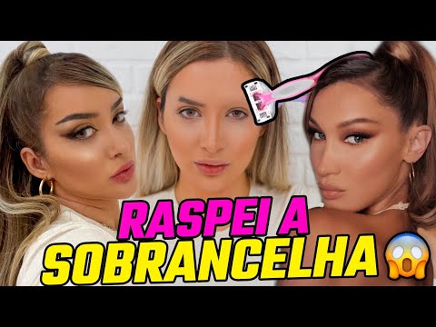 Vídeo: Nova Tendência De Beleza: As Meninas Raspam Voluntariamente As Sobrancelhas Para Se Parecerem Com Kendall Jenner