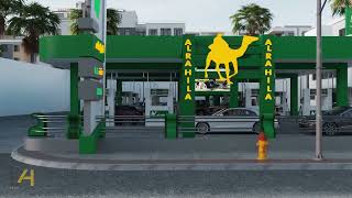 Al Rahila Company gas station