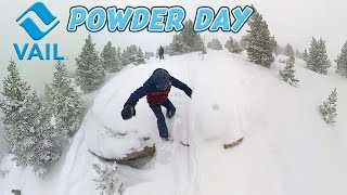 EPIC POWDER DAY AT VAIL'S BACK BOWLS