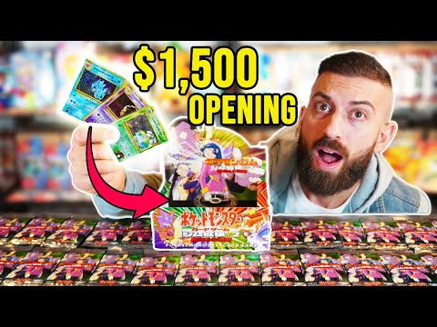 Opening a Pokemon Gym Challenge Booster Box! *HUNTING FOR CHARIZARD* (60 Japanese Booster Packs!)