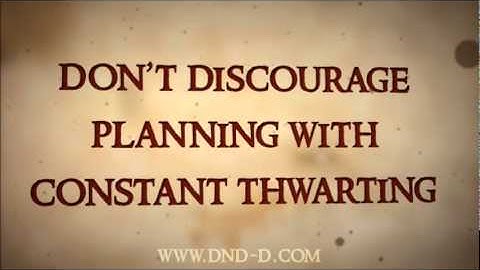 D&D Quick Tips - Encouraging Player Behavior