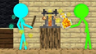 Animation vs. Minecraft : Alchemy Brewing School - Stickman AVM Shorts