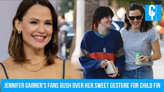 Jennifer Garner's fans gush over her sweet gesture for child Fin