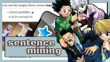 Sentence Mining From Anime With Mpv + Anki | My Method