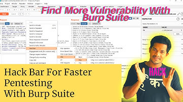 Hackbar Extension For Burp Suite | How To  Use Hackbar For Advance Web Application Pentesting ?