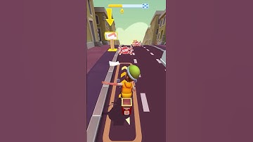 Paper Boy Race  Running Game 🕹️ Gameplay 006