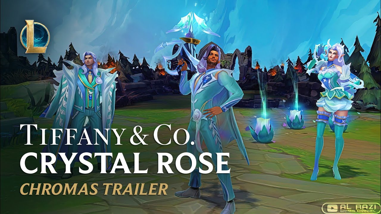 Crystal Rose x Tifanny & Co. Zyra, Swain, Akshan