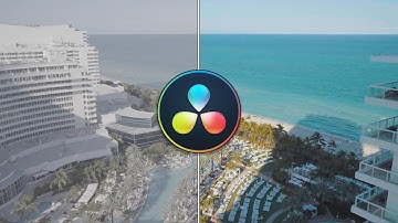 Colour Grading LOG Footage in Davinci Resolve 16 - Beginners Tutorial