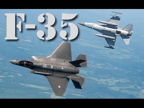 F-35 Lightning II (JSF) first time outside the US and in The Netherlands.