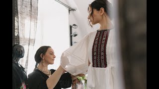 Vogue Reportage: Як створюються вишиванки ручної роботи Khrystyna Rachytska