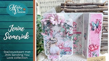 FBLive - 05-03-2025 - Sta/Vouwkaart met JMA Sending You Love collectie