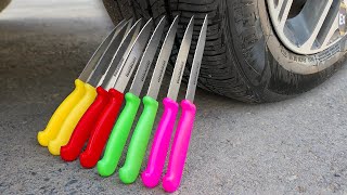 Experiment Car vs Knife vs Coca cola, Mentos | Top 20 Crushing Crunchy &amp; Soft Things by Car | Test S