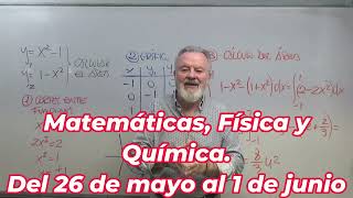 INTENSIVE ONLINE COURSE TO PREPARE FOR THE SELECTIVITY EXAMS IN MATHEMATICS, PHYSICS AND CHEMISTRY.