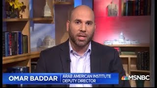 Omar Baddar on MSNBC discussing Israel's Barring of Congresswomen Rashida Tlaib & Ilhan Omar
