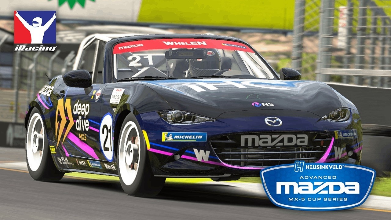 (iRacing) Advanced Mazda MX-5 Cup Series @ Adelaide Street Circuit (30M)