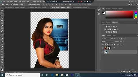 Tutorial On How To Edit Artwork | How To Remove Green Background In Photoshop cc #156  #RVM