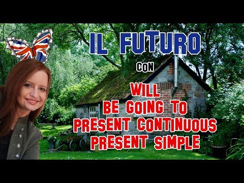 Lezione di Inglese 6 | Il Futuro con Will, Be Going To, Present Continuous, Present Simple