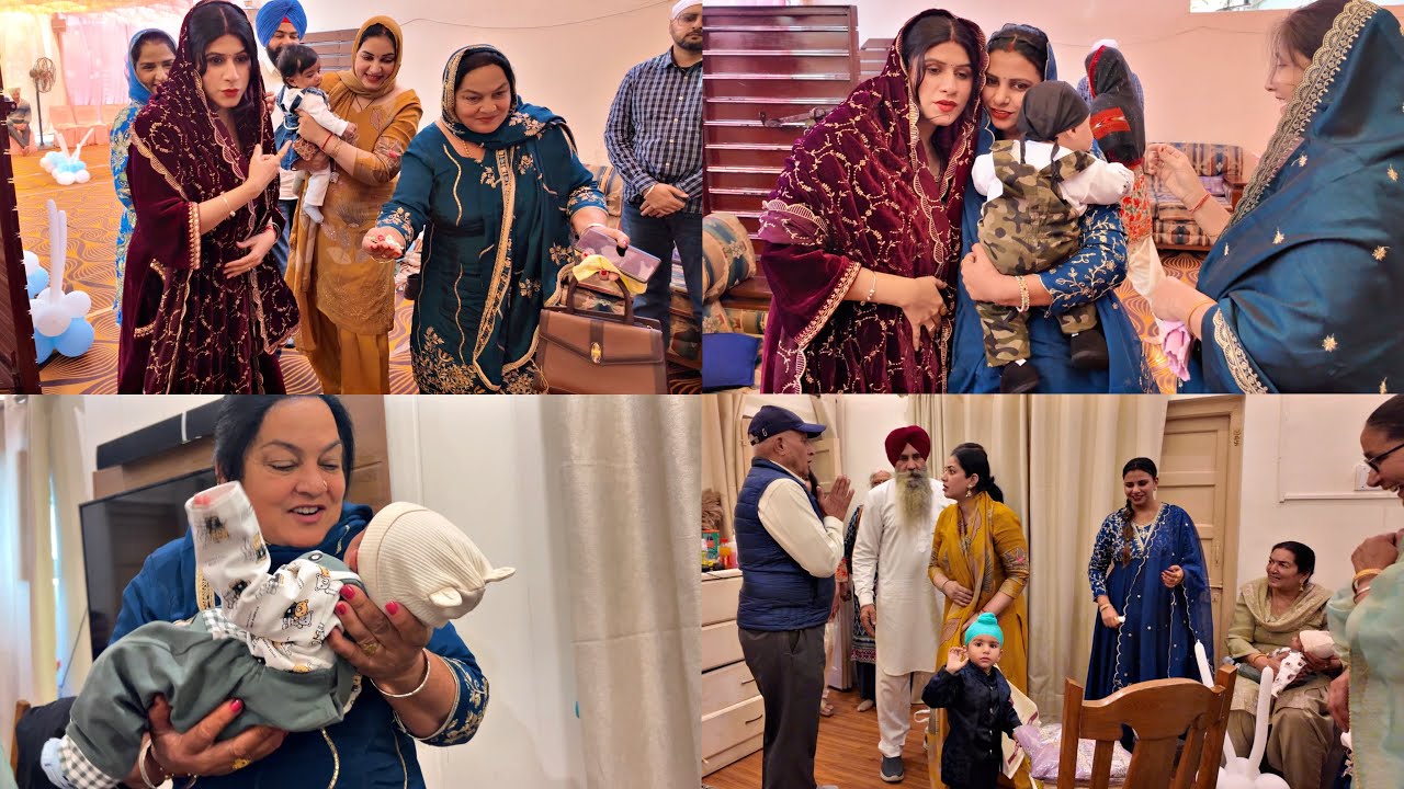 Pehli Baar Sari Family Ke Bache Hue Ek Saath