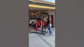 Happy 4th! Taking the k24 off the engine stand