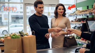 Single Dad Paid for Her Groceries—Unaware She Was a Millionaire CEO Watching Him