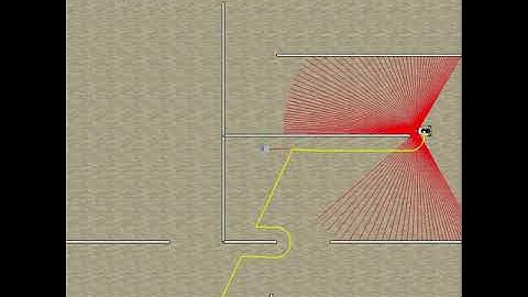 Obstacle avoidance with Bug2 algorithm