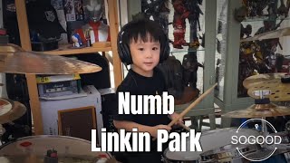 Numb - Linkin park Drum cover ( Sogooddrum 5y )