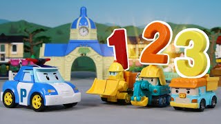 La Canzone Dei Numeri│Agitazione Educativa│Canzone Per Bambini│Robocar Poli Tivù