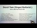 Denzil tom singerguitarist rock  pop country folk