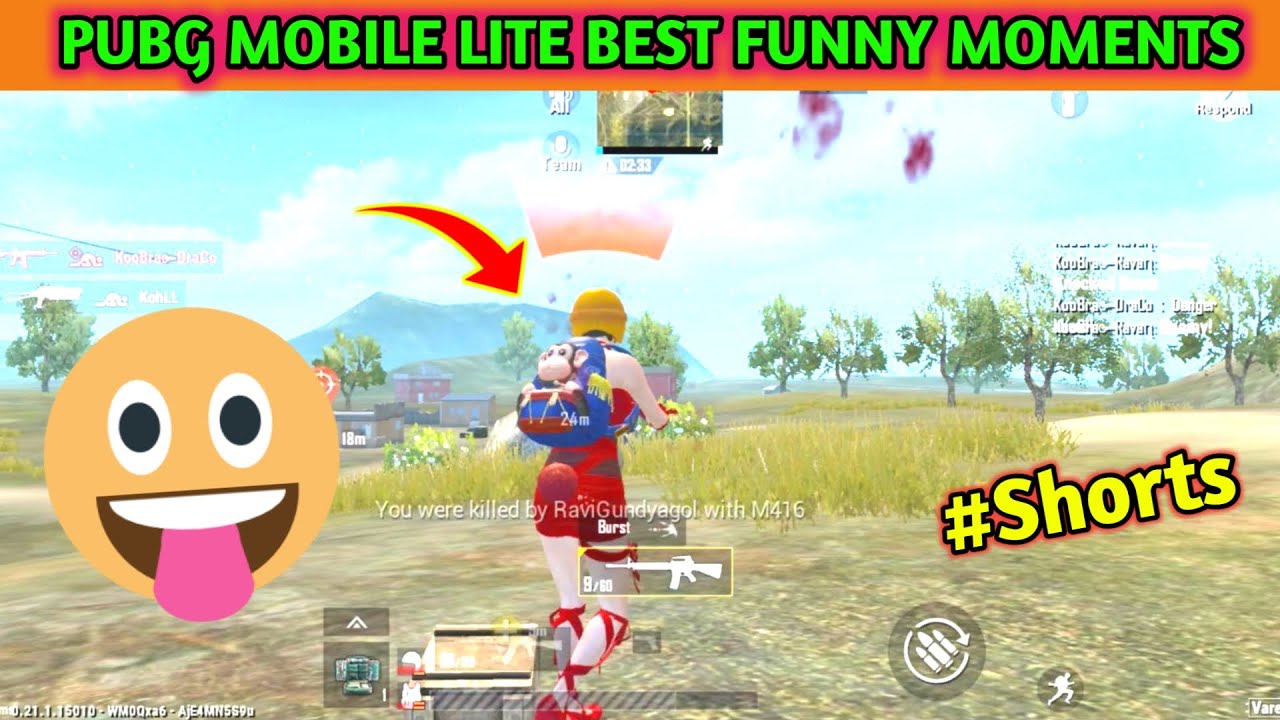 ?Best 1V4 Impossible Clutch With M16A4 || Pubg Mobile Lite Funny WhatsApp Status Video By RavanXpro