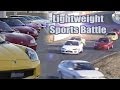 [ENG CC] MR-S debut battle - Integra R, Civic R, Silvia, MR2, MX-5, MGF Tsukuba 2000