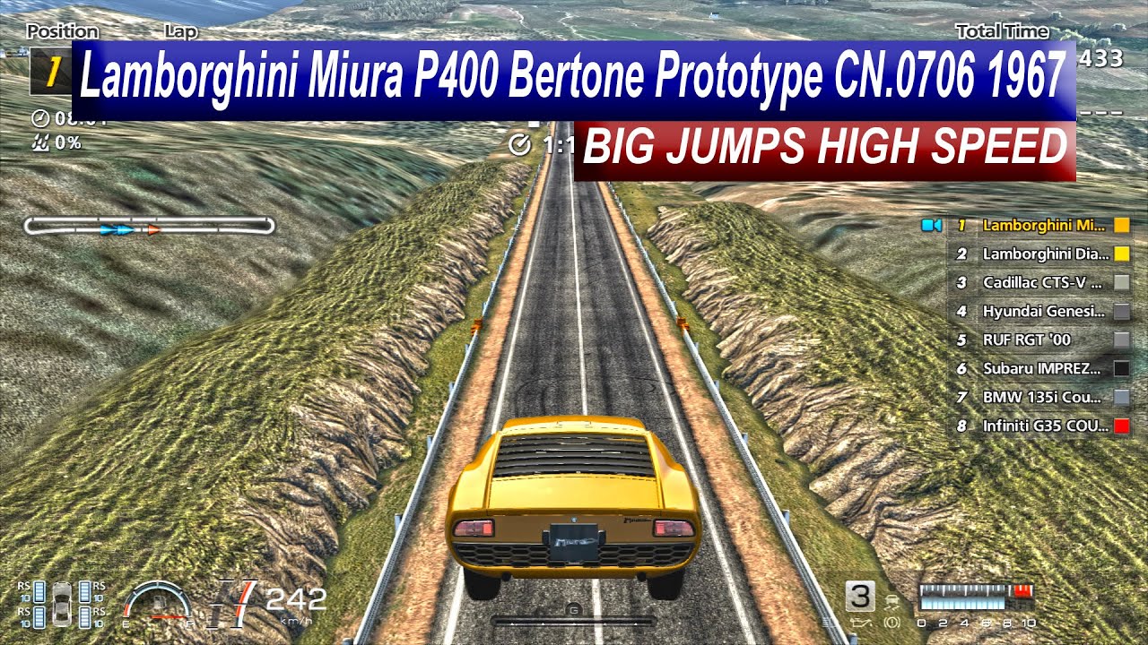 Gran Turismo 6 | Lamborghini Miura P400 Bertone Prototype CN.0706