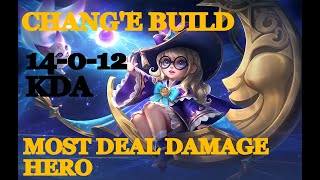 CHANG'E MOST DEAL DAMAGING HERO - MASTERY CODE CHAPTER 4