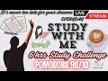 Study With Me for 6 Hours #pomodoro 90/10 // #DAY-15/50 !! ONLINE LIBRARY✌️Routine in description