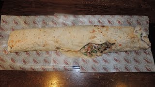Mission Burrito's Triple Burrito Speed Eating Challenge | Randy Santel