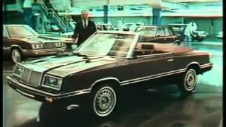 Lee Iacocca Chrysler LeBaron Commercial (1982)