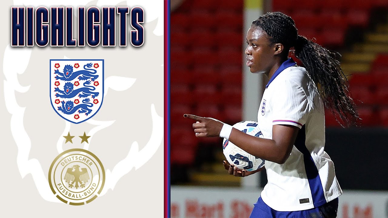 Young Lionesses 5-Goal Thriller | England WU23 2-3 Germany U23 | Highlights