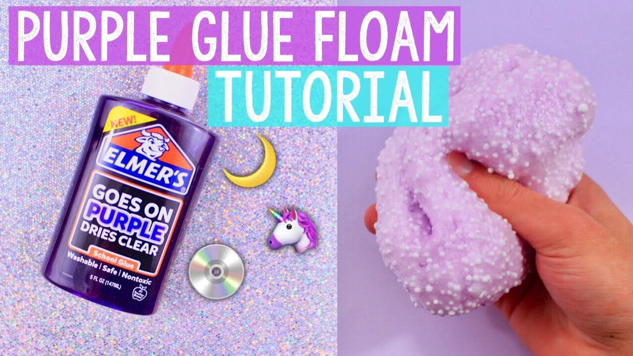 Elmer's School Glue, Goes on Purple Dries Clear