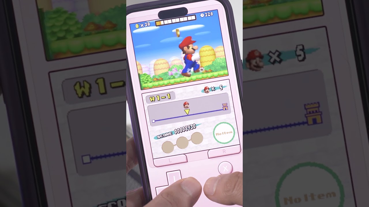 Play Super Mario on YOUR iPhone
