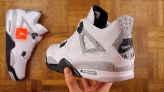 air jordan 4s white cement