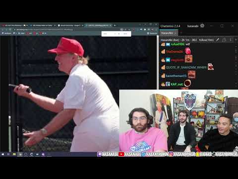 Thumbnail for HasanAbi and Christian Walker react to TRUMPS CAKE